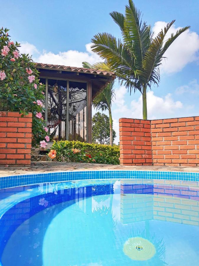 Casa Campestre Frente Acuarela -Mesa De Los Santos La Granja エクステリア 写真